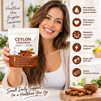 Gélules de Cannelle de Ceylan 300 unités avec Huile MCT – Compléments Alimentaires à Base de Plantes pour le Soutien de l'Équilibre Métabolique