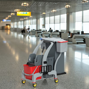 AF08191A 플라스틱 다기능 청소부 청소 카트 - Product Image 6