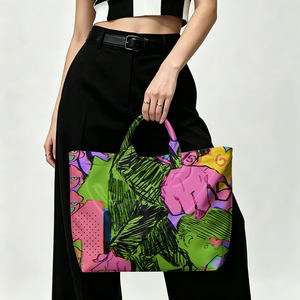 Sac fourre-tout en PVC Mob <span class=keywords><strong>Psycho</strong></span> 100, sac transparent imperméable, sac de plage, pochette fourre-tout, sacs à main avec nœud, sac de rangement - Product Image 1
