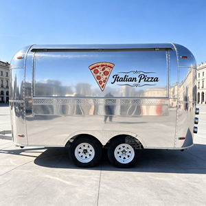 Camper Trailer Caravan Food Trailer Vintage Trailer Mobile Food Trailer Fast Food Kitchen Equipment Catering Trailer - Product Image 5