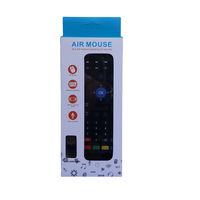 MX3 2.4G Wireless ABS Automatic Air Mouse Voice Mini LED Remote Control Keyboard 10-15m untuk Smart Android TV Box Kirim Eropa