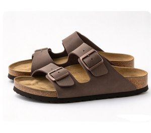 Sandales plates en nylon gris clair pour femmes, avec bande plissée et semelle en mousse à mémoire de forme, idéales pour les étudiantes, faible MOQ en gros au prix d'usine - Product Image 6