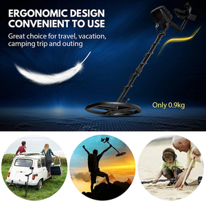 TX-850 금속 탐지기 전문 지하 깊이 금속 탐지기 고감도 금 보물 탐지기 백라이트 핀포인터 - Product Image 3