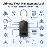 Solution de verrouillage GPS intelligente LoRa personnalisable maître-esclave pour le transport maritime en conteneurs