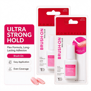 Colle à ongles à appliquer au pinceau, super résistante à l'eau, adhésif pour faux ongles, 5 g, pour les voyages et l'utilisation en salon - Product Image 3