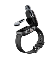 Reloj Inteligente D8 con Auriculares y Llamadas, Batería de 250mAh, Pantalla TFT, Resistente al Agua, Monitoreo de Salud de Oxígeno en Sangre y Entrenamiento de Respiración