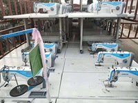 Machine à coudre pratique Offre Spéciale Jack A3 à une aiguille d'occasion à point noué avec coupe-fil automatique