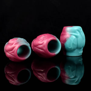 Manchon de pénis portable pour homme en silicone pour l'agrandissement du pénis, préservatifs réutilisables, jouets sexuels pour hommes, agrandisseur supplémentaire - Product Image 2