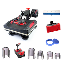11 In 1 Multi-Functionele Sublimatie Warmte Pers T-Shirt, Stof Tas Lederen Logo Afdrukken Digitale Warmte Overdracht Drukmachine