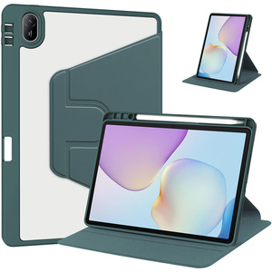 Funda Giratoria de 360 Grados para Tablet <span class=keywords><strong>Huawei</strong></span> MatePad Se 11 2024 <span class=keywords><strong>10.4</strong></span> Pro 11.5s 2025 Air 11.5, Cubierta Acrílica con Soporte para Lápiz - Product Image 4