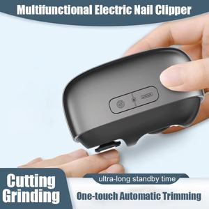 Cortauñas Inalámbrico 3 en 1 Recargable por USB, Diseño Ergonómico para el Hogar, Pulido y Lijado de Uñas - Product Image 3