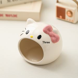 Diseño Original, Linda Cueva de Hamster con Forma de Gatito - Product Image 1