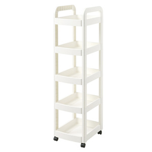 Kitchen <b>Storage</b> Rack Multi Layer Floor Standing Trolley For Home Bedroom Kitchen Organization With Wheels - Product Image 5