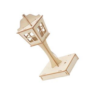 OKYN-G5760 Wooden Voice Activated <b>Night</b> <b>Light</b> DIY Electronic Assembly Kit - Product Image 3