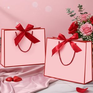 Luxury Gift Paper Bag Custom Printing Your Own Logo Various Wholesale Paper Shopping Bags With Handle for <b>Small</b> Business - Product Image 4