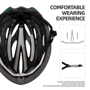 <span class=keywords><strong>Casque</strong></span> de vélo de sécurité personnalisé OEM Dual Sport Lumière de vélo adulte universelle pour hommes et femmes Casques de cyclisme de ville - Product Image 2