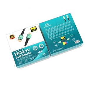 Venta caliente 2,1 V alta velocidad calidad 48Gbps <span class=keywords><strong>8</strong></span> K 60Hz 4K 120Hz <span class=keywords><strong>8</strong></span> K 2,1 cable HDTV 1 metro Cable <span class=keywords><strong>HDMI</strong></span> 1,5 metros con red de nylon - Product Image 3