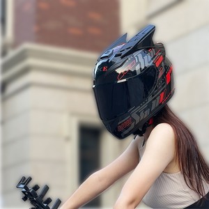 <span class=keywords><strong>Casque</strong></span> intégral <span class=keywords><strong>de</strong></span> moto ABS pour hommes et femmes, quatre saisons, anti-buée, pour motards, vente en gros, certifié 3C - Product Image 2