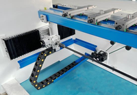 Presse plieuse hydraulique automatique CNC 70T/2500 pour tôles, machine à plier, acier inoxydable, alliage de fer, aluminium, moteur à noyau