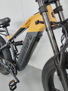 Vélo électrique tout-terrain 26 pouces à pneus larges, double moteur 48V 20Ah, freins à disque hydrauliques, moyeu arrière, pour adultes V1 - Product Image 2
