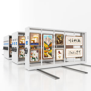 High Density Steel Mobile Shelving for <strong>Library</strong> School and Government Metal Mobile Shelving Office Furniture Metal Filing <strong>Cabinet</strong> - Product Image 3