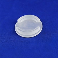 Capuchon en quartz à boucle ronde en quartz fusionné givré pour chambre de laboratoire de revêtement optique semi-conducteur