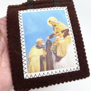 Etiquettes en laine et marron, 50 pièces, disponibles sur plusieurs formes, cadran, idéal pour la prière - Product Image 4