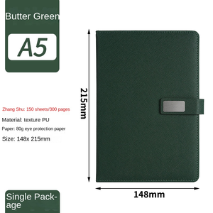 Sang trọng PU da bìa cứng kinh doanh Logo văn phòng phẩm tùy chỉnh máy tính xách tay và bút Bộ Quà Tặng máy tính xách tay - Product Image 6