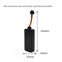Traceur GPS 4G Beidou pour Voiture et Moto avec Application Android, Garantie 1 An - Alarme Anti-Sabotage, Anti-Perte, Positionnement en Temps Réel