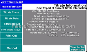 Titrador Potenciométrico Automático Ti-50 - Product Image 6
