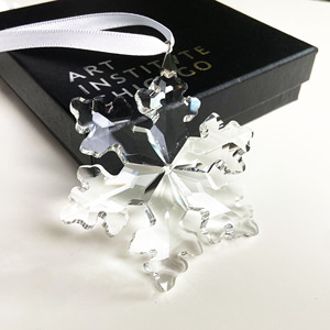 Sparkly Christmas Ornaments Crystal Snowflake Star Glass Ornaments for Christmas <b>Tree</b> Christmas Ornaments - Product Image 5
