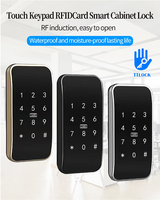 Cerradura Inteligente de Aluminio para Puerta con Desbloqueo por Aplicación TT, Contraseña, Tarjeta, NFC y Control Remoto
