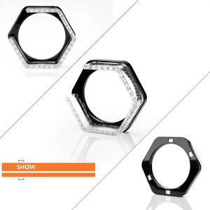 Feux de voiture LED imperméables IP67, nouveaux, décoratifs, type Angel Eye <span class=keywords><strong>Halo</strong></span>, lentille 2,5/3 pouces RGB, pour la plupart des voitures - Product Image 5