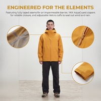 Veste softshell imperméable coupe-vent unisexe à capuche, longue, respirante, séchage rapide, avec fermeture éclair, pour la randonnée