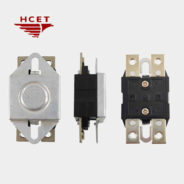 HCET KSD307 Automatic Bimetal Thermostat Metal Temperature Control Switch for Water Heaters and Refrigerators for Garages