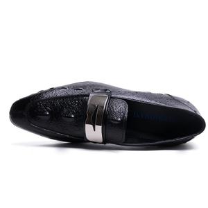 Chaussures Oxford Formelles de Bureau en Cuir Véritable Fait Main de Haute Qualité pour Hommes Lacets Antidérapantes Imperméables Respirantes Mariage - Product Image 4