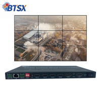 Shenzhen Factory 4K HDMI 3X3 Controlador de pared de video 2X2 Procesador Profesional Audio Video e iluminación Multi Monitor de China