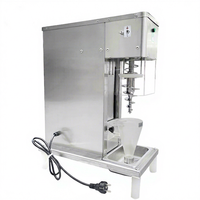 Color Soft Fruit Ice Cream Mixer Machine High Productivity Stainless Steel Syrup Blender
