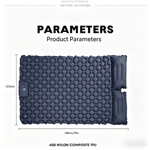 Colchoneta Inflable para Acampar con Almohada Integrada, Colchón Autoinflable de TPU para Parejas y Familias, para Acampar en Coche - Product Image 2