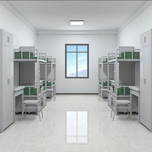 Litera para adultos de 2 capas de acero comercial para uso de adultos Marco de <span class=keywords><strong>cama</strong></span> de metal para <span class=keywords><strong>cama</strong></span> de adultos - Product Image 3