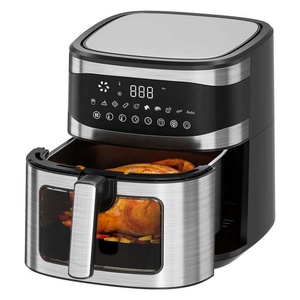 Digital <b>Control</b> Double Heating Air Fryer Stainless Steel Smart 8L Double Heating Air Fryer Digital <b>Control</b> Double Heating Air Fr - Product Image 5