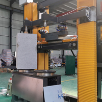 Máquina CNC de grabado y tallado 3D para piedra, mármol y granito, con motor Yaskawa de 7.5kw, husillo, DSP, Mach 3 y bomba de engranajes simple