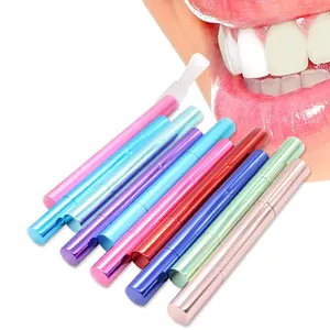 2024 Private Logo Magic Natural Case Vegan Stain Removing 35% Carbamide Peroxide Teeth Whitening Gel Pen