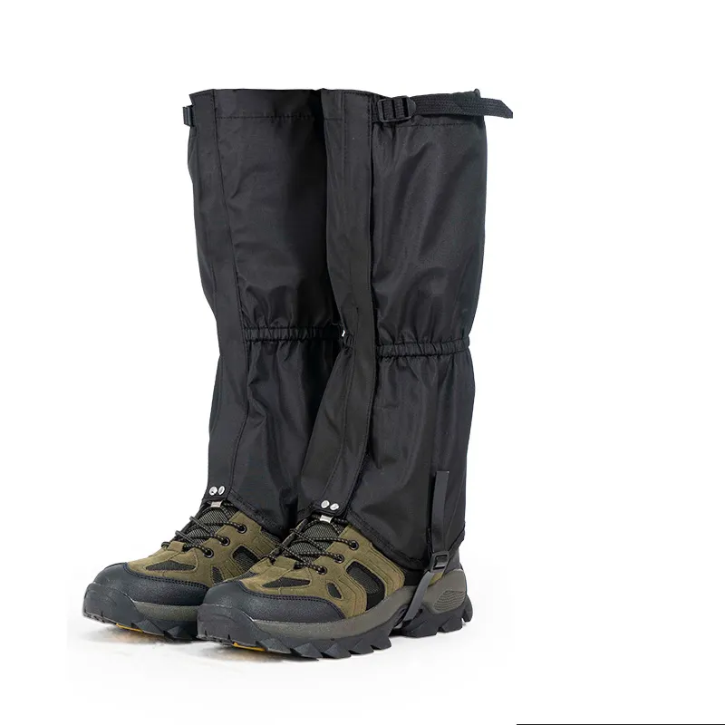 MESOROCK Outdoor Mountain 600D Oxford impermeabile per tutte le stagioni ghette per le gambe per l'escursionismo campeggio ghette da passeggio ghette