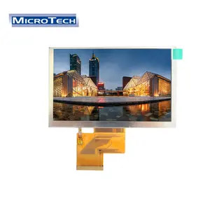 5.0 inch rộng Nhiệt độ hoạt động TFT LCD cảm ứng hiển thị 800x480 không dây LCD module cho các thiết bị nhà