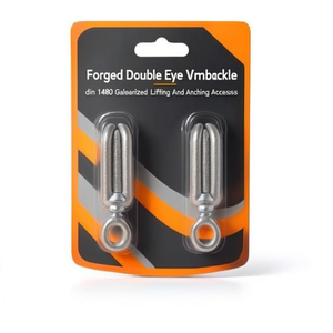 Ttake Tendeur à double œil forgé DIN 1480 galvanisé pour levage et ancrage - Product Image 2