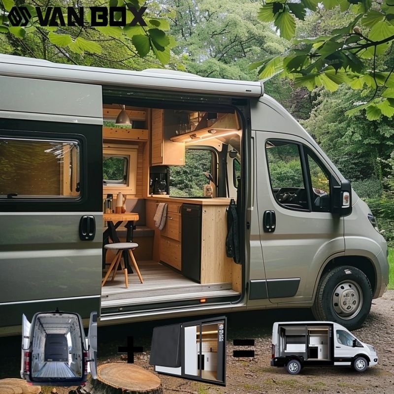 Pop-Up Roof Van 2025 New Design with Electric Lift
