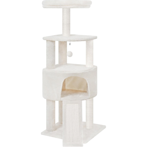 Árbol para Gatos Ecológico con Postes de Papel, Juguetes y Accesorios para Gatos, Empaquetado en Cartón, Edición Navideña para el Juego y Descanso de los Gatos - Product Image 3