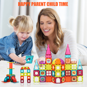 120 adet okul öncesi öğrenme duyusal Montessori oyuncaklar için <span class=keywords><strong>3</strong></span> + yaşındaki erkek ve kız manyetik oyuncak inşaat blokları - Product Image 4