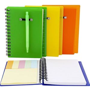 Wholesale Mini PVC Cover <b>Notebook</b> with Pen Many Color for Choose - Product Image 1